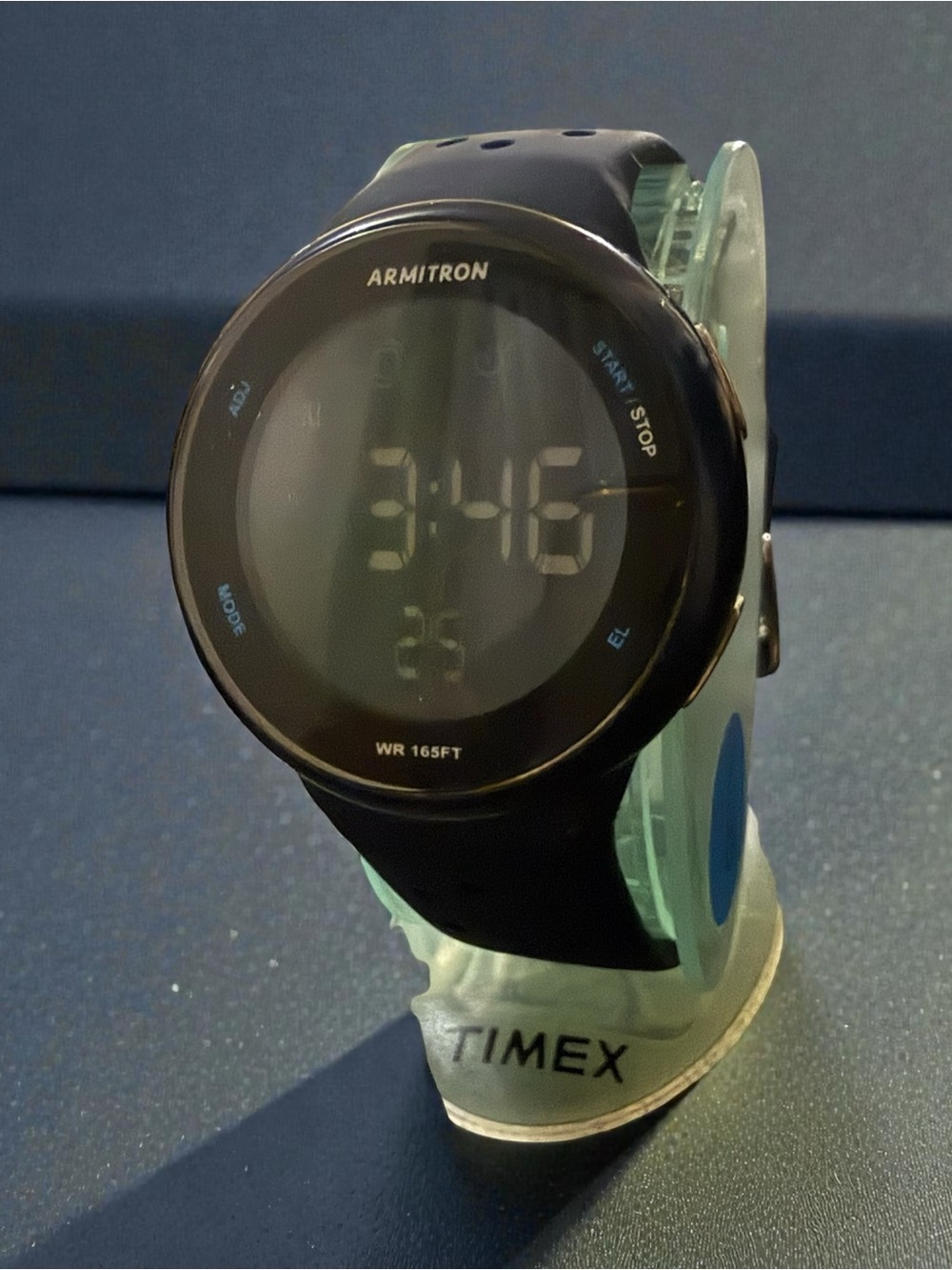Armitron Sport black digital watch, men’s 42mm working